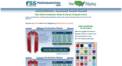 Desktop Screenshot of plaingraduationstoles.com